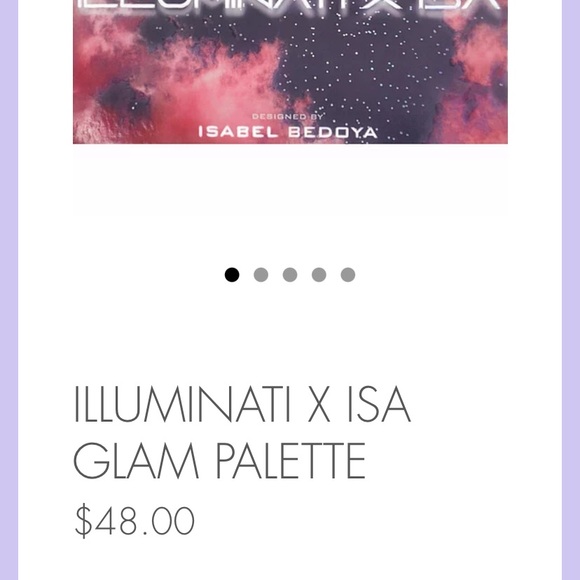 Illuminati X Isa Palette - Picture 2 of 5